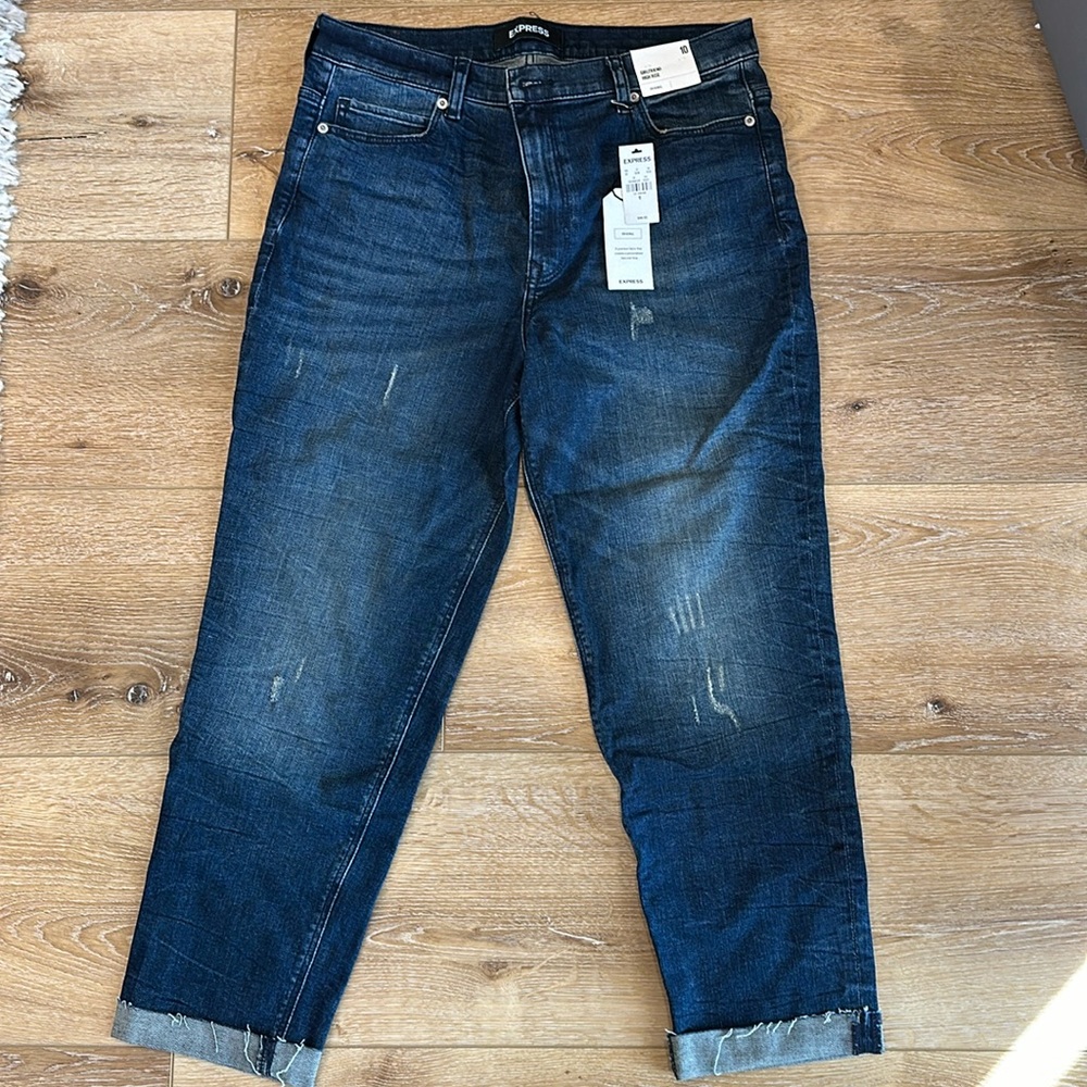 Express cropped Jeans Size 10